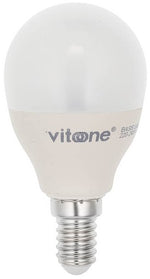Lampadina LED mini globo Vito E14 7W luce calda 2700K