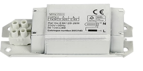 Ballast elettromagnetico 26W Stellar EB612B-26W 230V