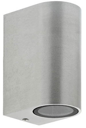 Lampada applique da esterno 2xGU10 98x145x67mm IP44 grigio 8699187547679 3230060 EL2535
