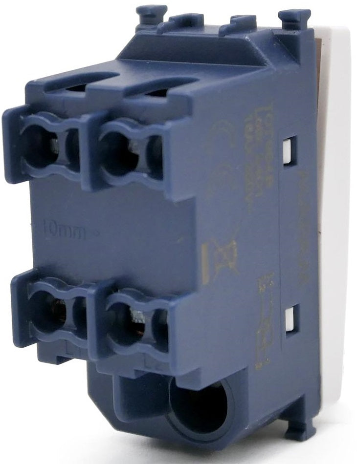 Invertitore unipolare con spia luminosa bianco compatibile Vimar Arké 0793541340109  964B EL258