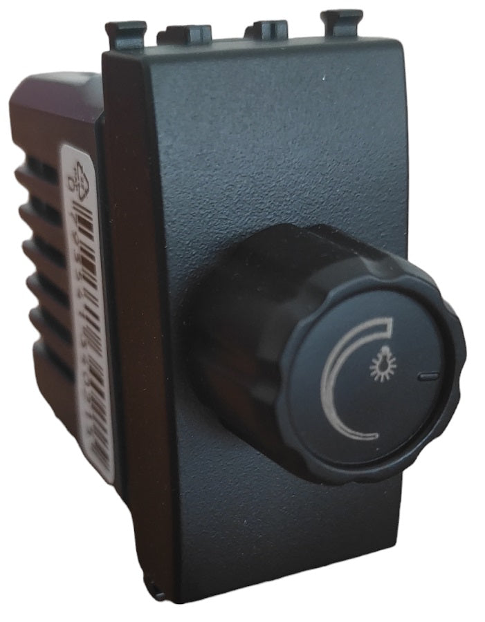Interruttore dimmer 500W 250V nero compatibile Vimar Arké 0793541340215 906N EL282