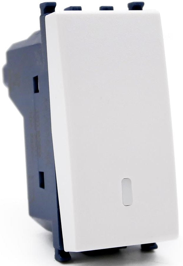 Pulsante unipolare bianco compatibile Vimar Arké 0793541339837  905B EL290