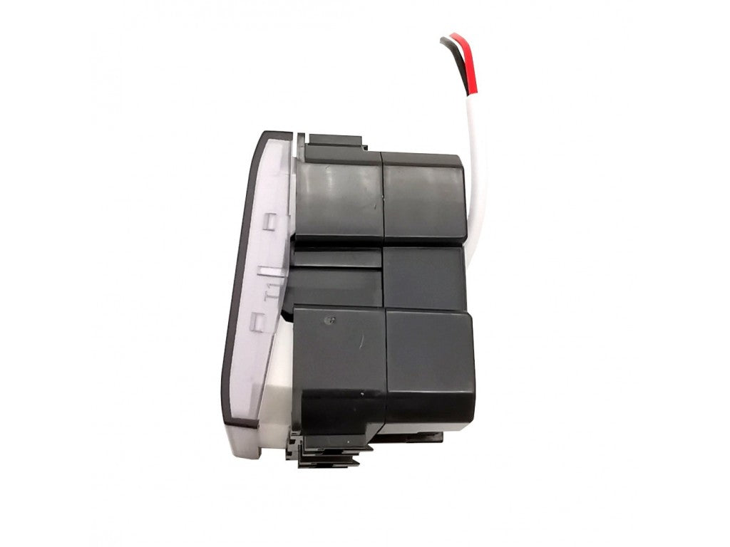 Luce notturna 2W 6500K luce fredda con interruttore compatibile Living International 6970597460522 TOT892-1 EL3104