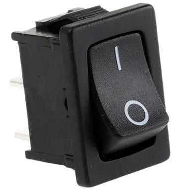 Interruttore a bilanciere SPST On-Off con montaggio a innesto