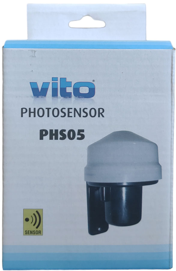 Sensore crepuscolare Vito PHS05 2000 W, 10 A, IP44 - immagine 2