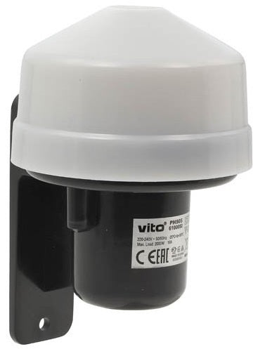 Sensore crepuscolare Vito PHS05 2000 W, 10 A, IP44