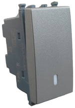 Invertitore unipolare grigio compatibile Vimar Arké 0793541340086  EL351