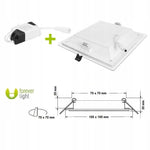 Pannello LED 6W 4500k luce naturale 450lm Forever 5900495620583 20583 EL3958