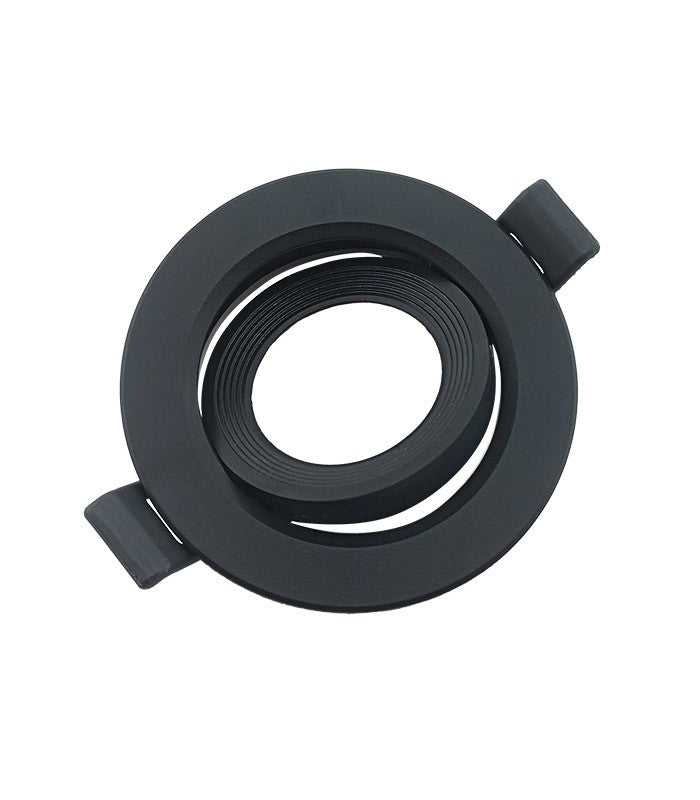 Supporto per faretto da incasso Ø75mm nero 2013150 6977231352960 EL399