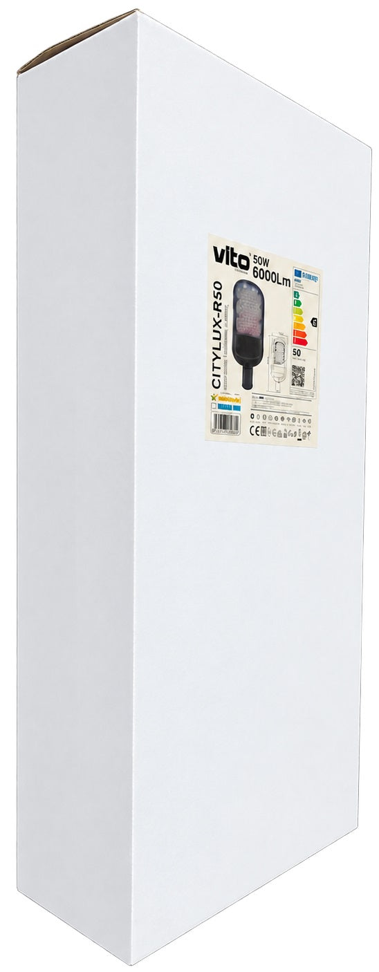 Proiettore LED stradale VITO CITYLUX-R50 50W 6000 lm IP65 - immagine 3