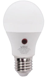 Lampadina LED Vito E27 9W con sensore crepuscolare, luce fredda