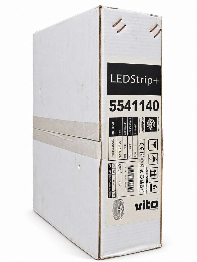 Striscia LED COB VITO LEDStrip+ 220V 6500K IP65, rotolo 50 m - immagine 3
