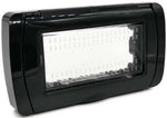 Placca idrobox IP55 4P nera compatibile BTicino Matix