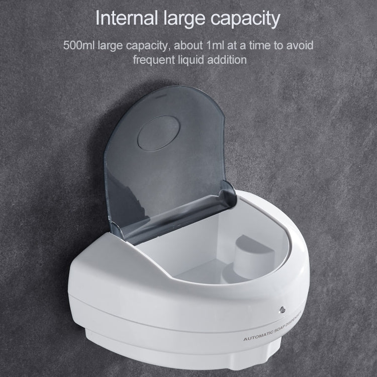 Dispenser automatico sapone schiuma 500 ml da parete