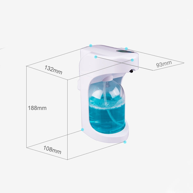 Dispenser automatico sapone schiuma a induzione da parete