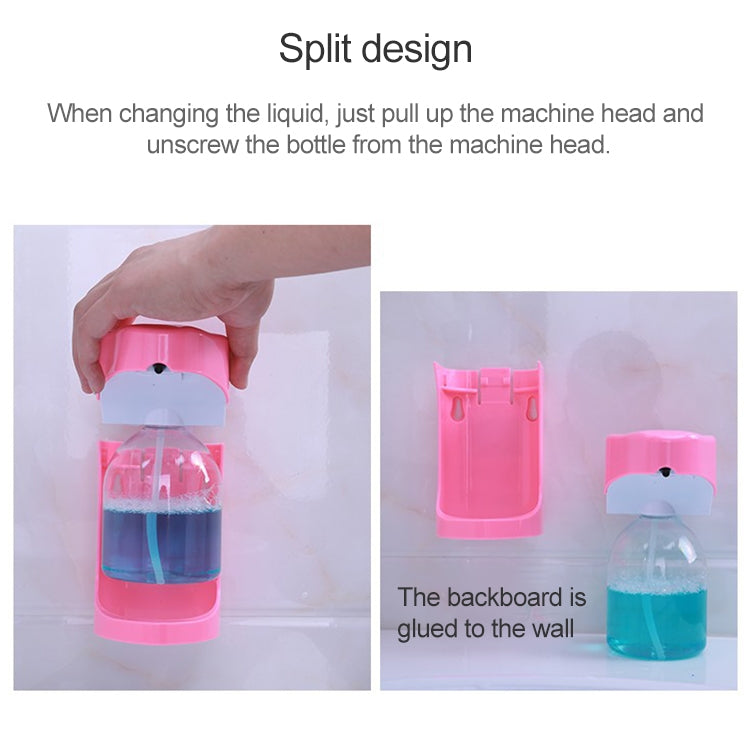 Dispenser automatico sapone schiuma a induzione da parete