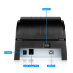 Stampante termica portatile 90 mm/sec compatibile ESC/POS