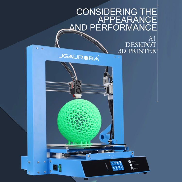 Stampante 3D JGAURORA A1 con telaio in lamiera metallica