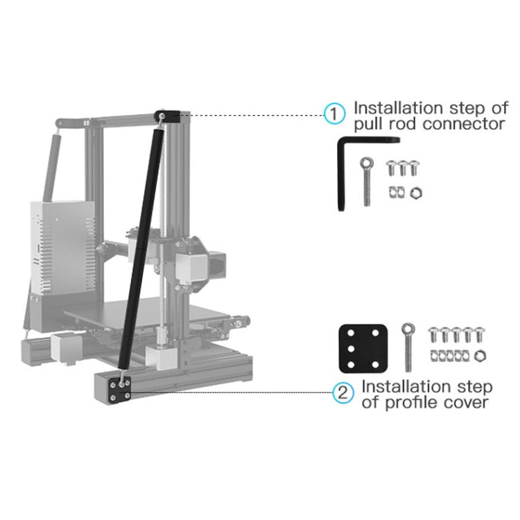 Staffa supporto per stampante 3D Creality Ender-3