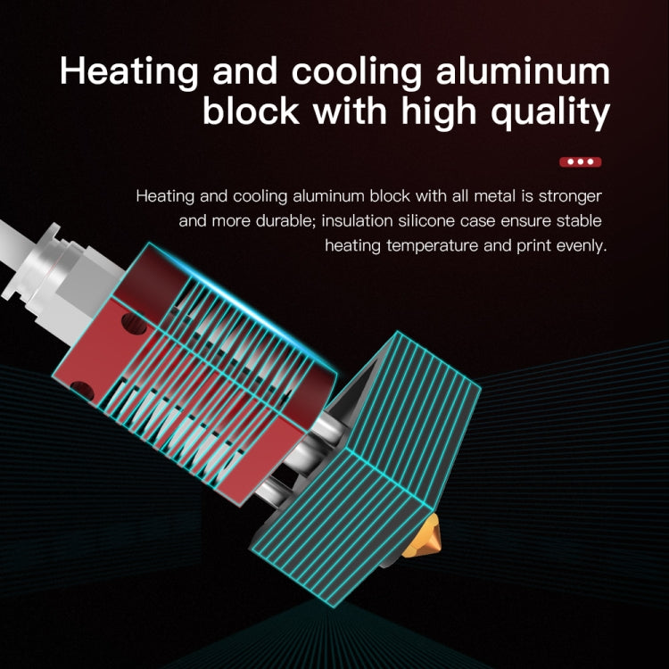 Kit hot end estrusore Creality 24V 40W per Ender-3