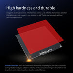Piatto vetro riscaldato per letto Creality Ender-3 235x235mm