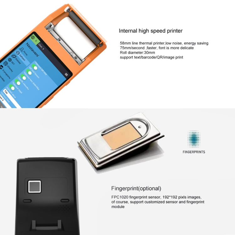 Terminale intelligente PDA-5501 con schermo IPS 5,5 pollici