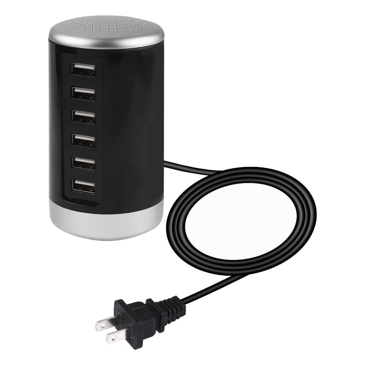 Adattatore USB 30W 6 porte con spina americana