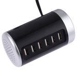 Adattatore USB 30W 6 porte con spina americana