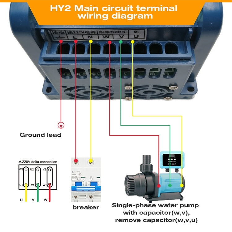 Convertitore alimentazione HY2-1500X 1.5KW 220V monofase