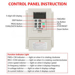 Convertitore trifase 4KW ingresso monofase 220V AT1-04K0X