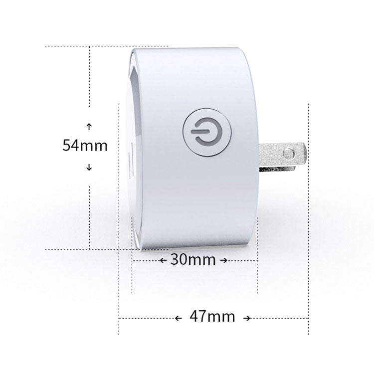 Mini spina WiFi 10A con timer e controllo remoto app