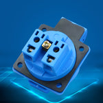 Presa impermeabile esterna IP44 16A 250V con coperchio