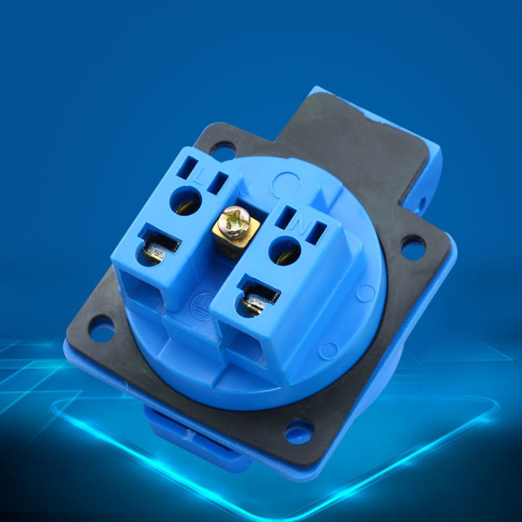 Presa impermeabile esterna IP44 16A 250V con coperchio