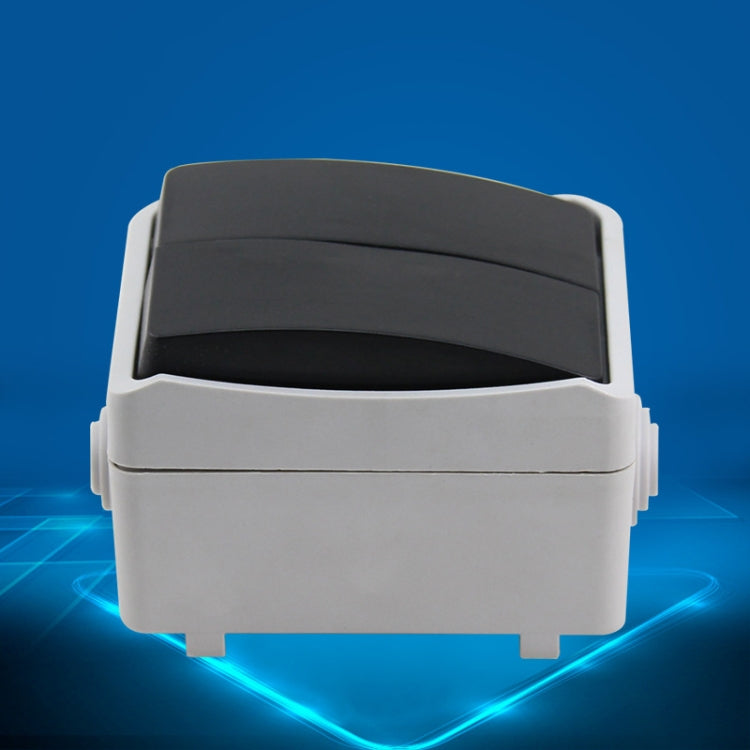 Interruttore singolo doppia connessione impermeabile IP44