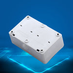 Presa doppia impermeabile IP44 con coperchio 16A 250V