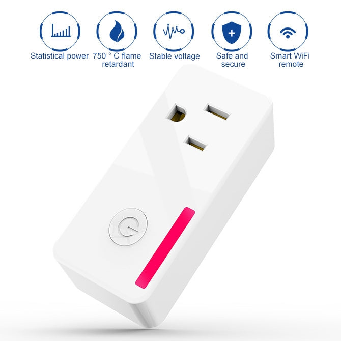 Presa intelligente WiFi 10A con temporizzazione e app