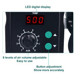 Pistola ad aria calda YIHUA 858D con display LED