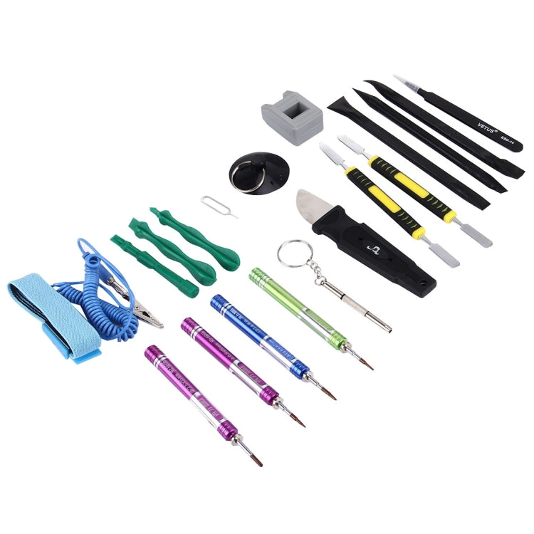 Kit strumenti riparazione iPhone 7 e 7 Plus, 24 pezzi con borsa - immagine 3