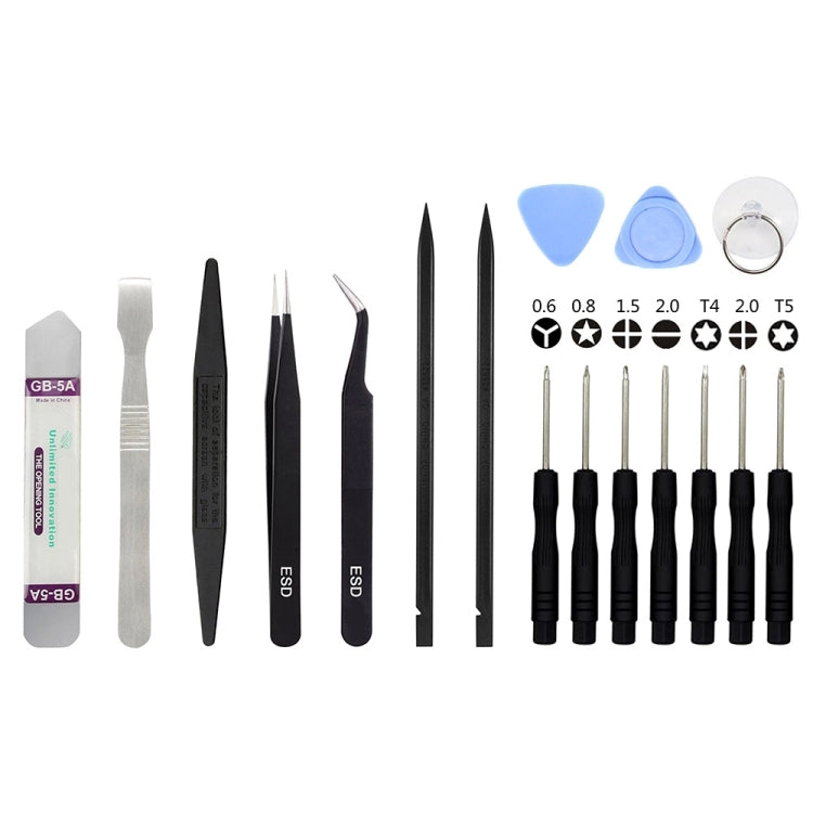 Kit strumenti riparazione smartphone JIAFA JF-8104 17 in 1