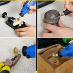 Mini smerigliatrice elettrica 80 in 1 con adattatore