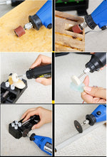 Mini smerigliatrice elettrica 80 in 1 con adattatore