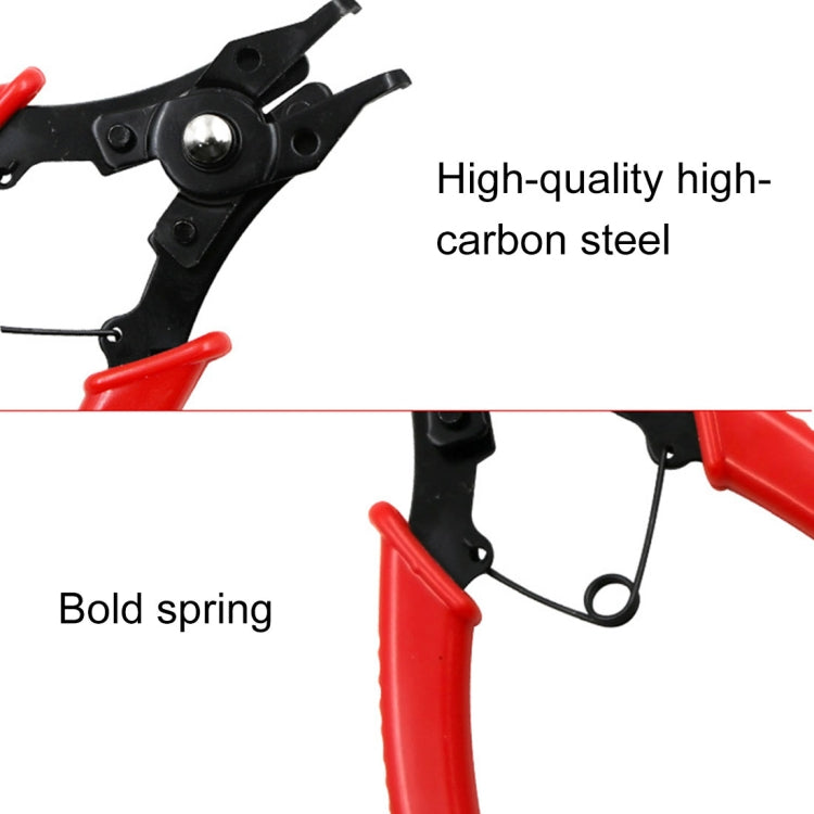 Pinza 4 in 1 per anelli elastici 10-15 mm