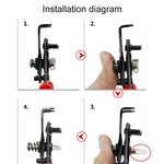 Pinza 4 in 1 per anelli elastici 10-15 mm