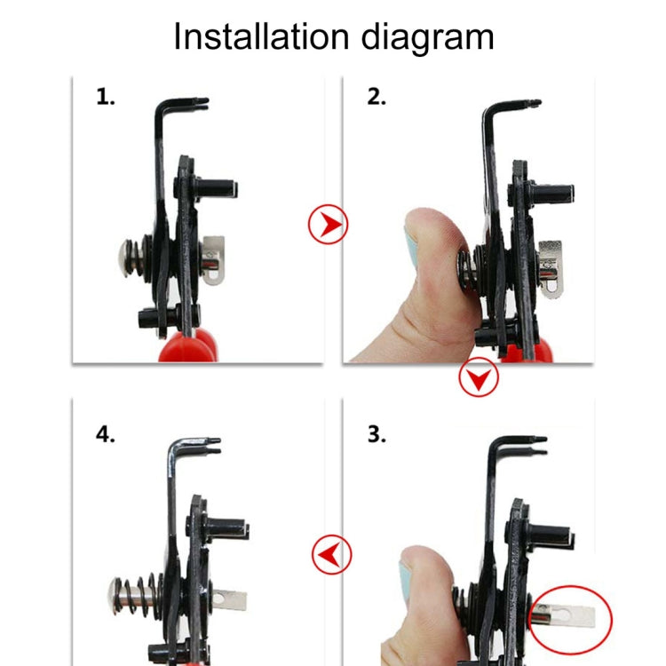 Pinza 4 in 1 per anelli elastici 10-15 mm