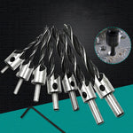 Set punte trapano acciaio 3-10 mm 7 pezzi