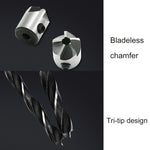 Set punte trapano acciaio 3-10 mm 7 pezzi