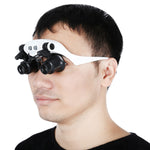 Lente d’ingrandimento da testa con LED e 4 lenti 10X-25X - immagine 8