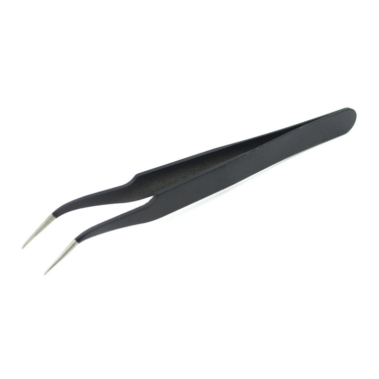 Pinzette a punta curva JF-604 da 17 cm per riparazioni digitali