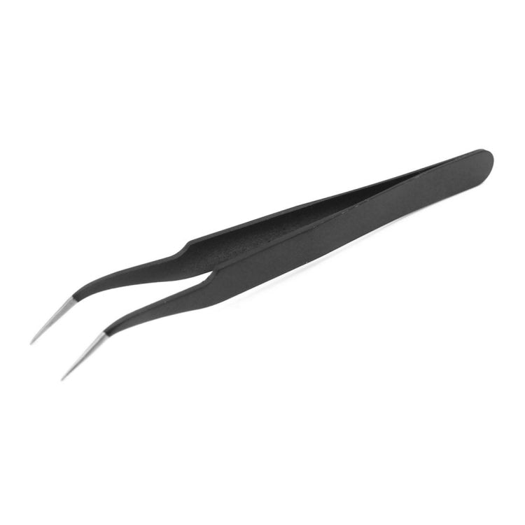 Pinzette a punta curva JF-604 da 17 cm per riparazioni digitali - immagine 2