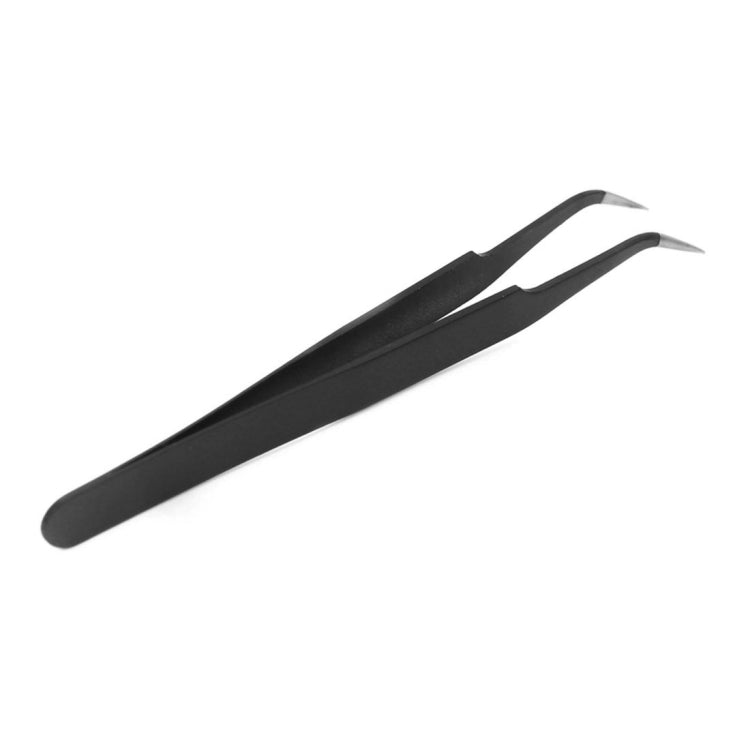 Pinzette a punta curva JF-604 da 17 cm per riparazioni digitali - immagine 3